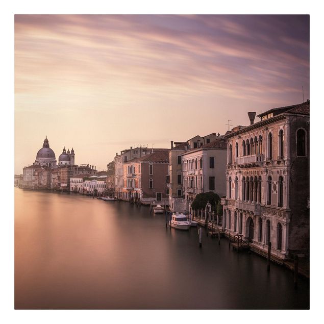 Canvastavlor Arkitektur och Skyline Evening In Venice