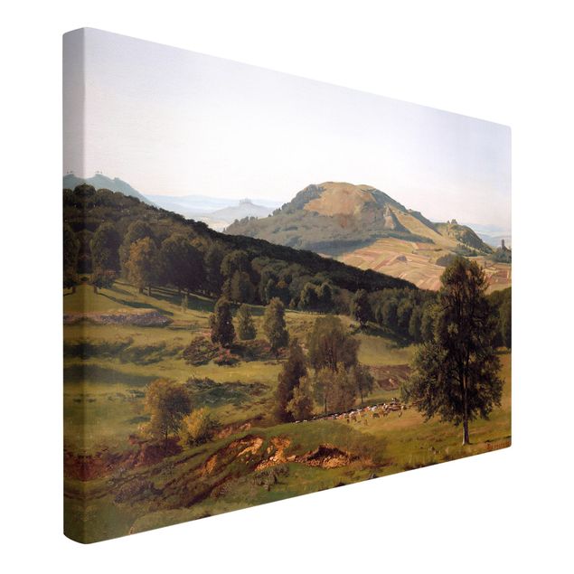 Konststilar Albert Bierstadt - Hill and Dale