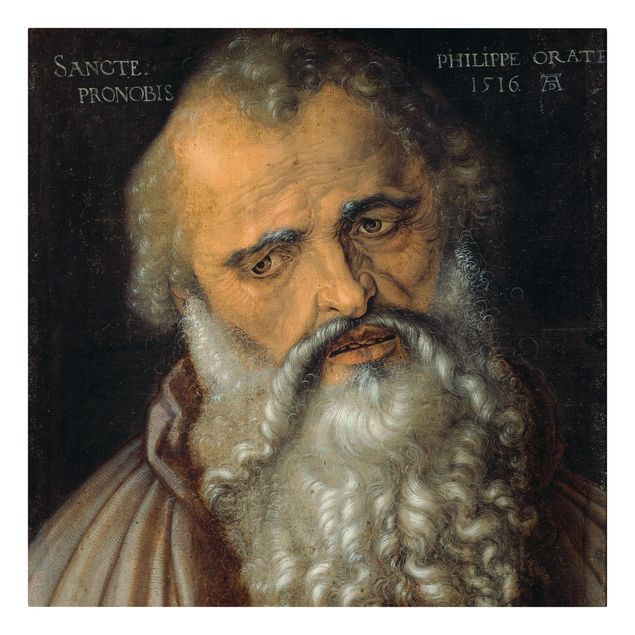Canvastavlor konstutskrifter Albrecht Dürer - Apostle Philip
