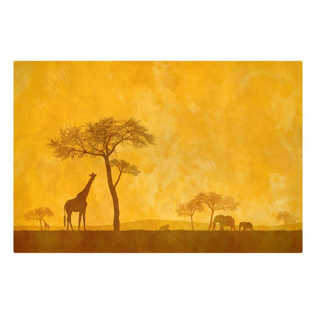 Tavlor giraffer Amazing Kenya