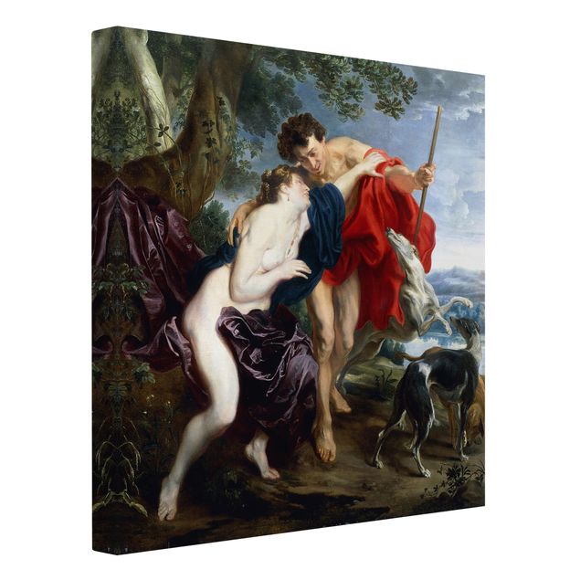 Konststilar Anthonis van Dyck - Venus and Adonis