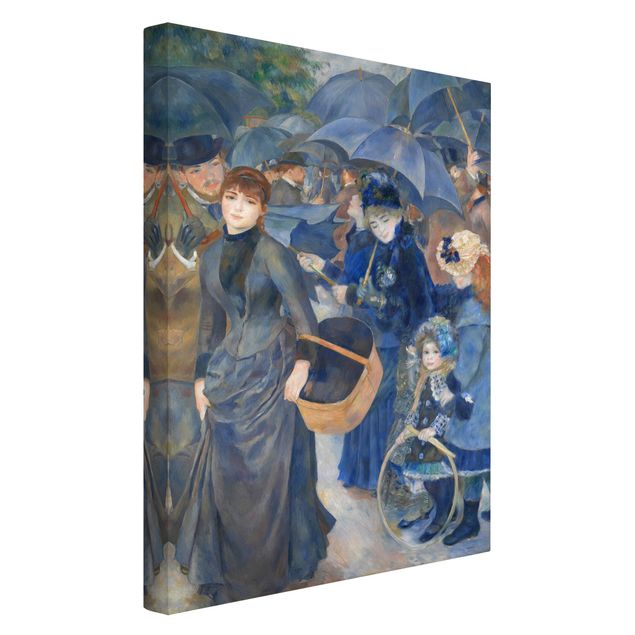 Canvastavlor Paris Auguste Renoir - Umbrellas