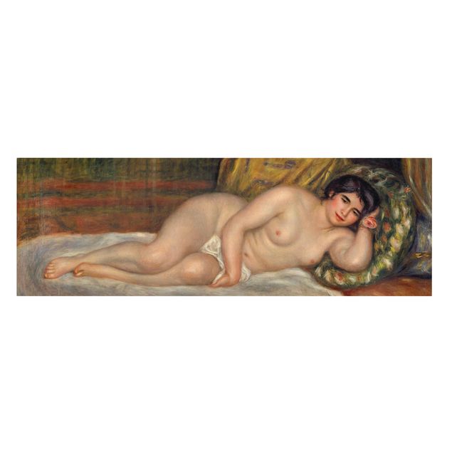 Konststilar Auguste Renoir - Lying female Nude (Gabrielle)