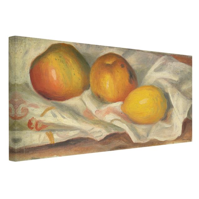 Konstutskrifter Auguste Renoir - Two Apples And A Lemon