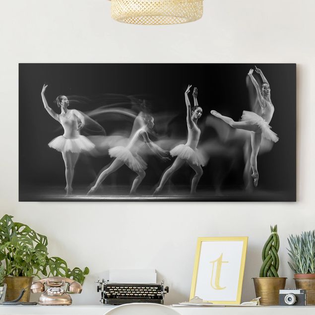 Kök dekoration Ballerina Art Wave