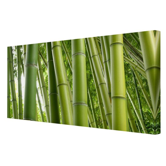 Canvastavlor landskap Bamboo Trees