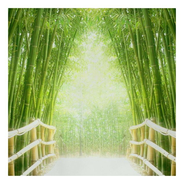 Tavlor landskap Bamboo Way