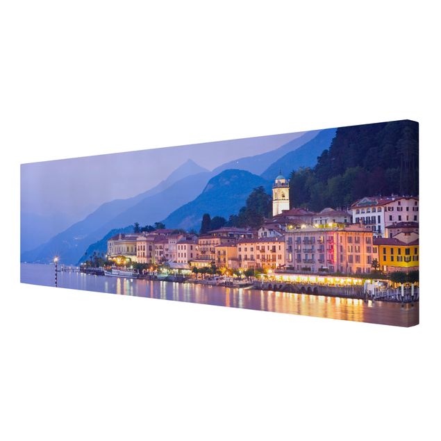 Canvastavlor Arkitektur och Skyline Bellagio On Lake Como