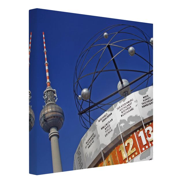Canvastavlor Arkitektur och Skyline Berlin Alexanderplatz