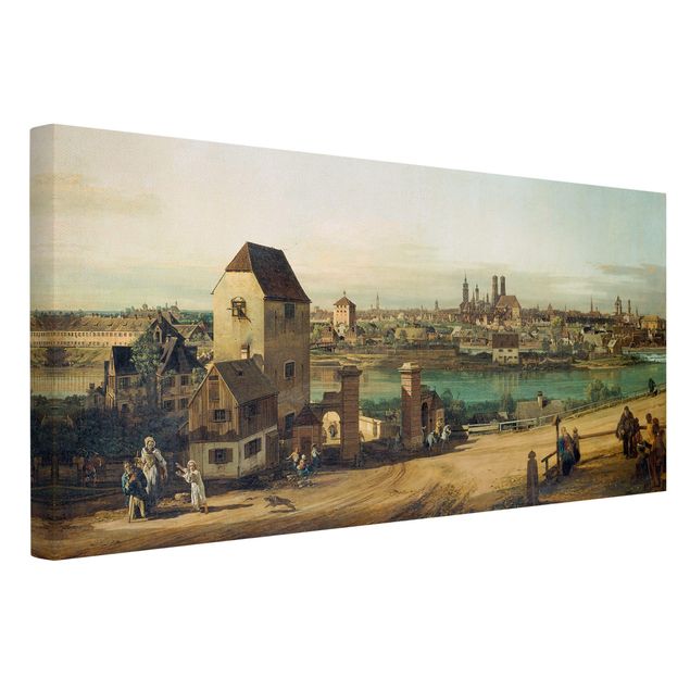 Konststilar Post Impressionism Bernardo Bellotto - Munich, Seen By Haidhausen
