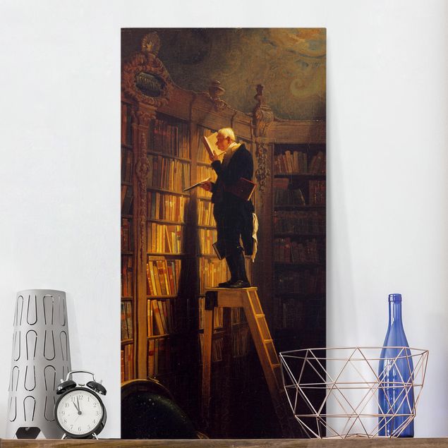 Kök dekoration Carl Spitzweg - The Bookworm