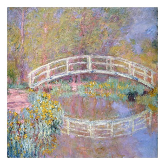 Tavlor landskap Claude Monet - Bridge Monet's Garden