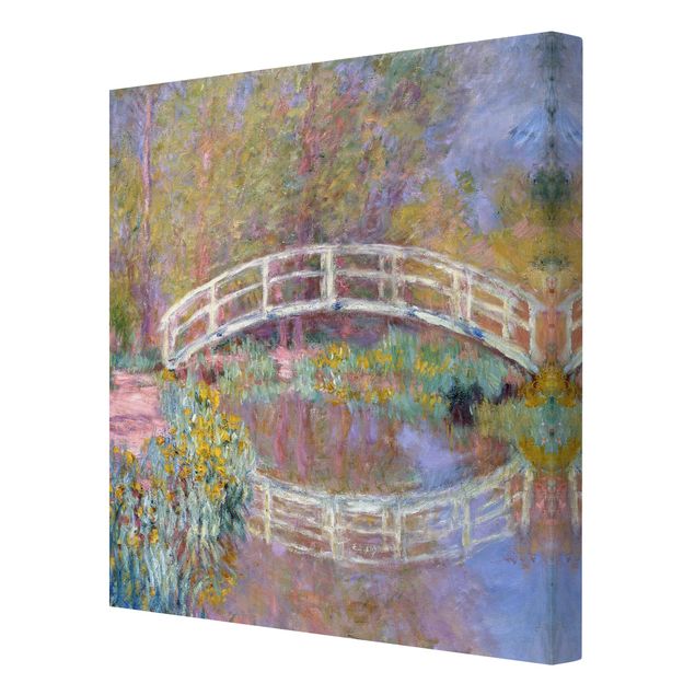 Canvastavlor blommor  Claude Monet - Bridge Monet's Garden