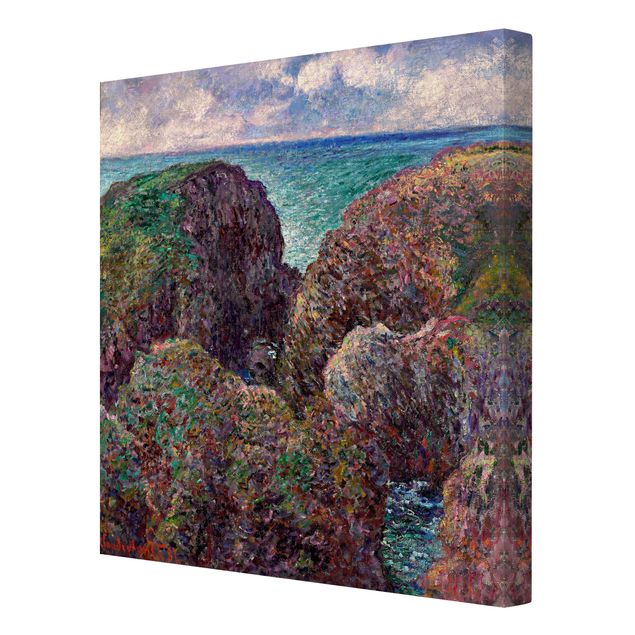 Tavlor bergen Claude Monet - Group of Rocks at Port-Goulphar