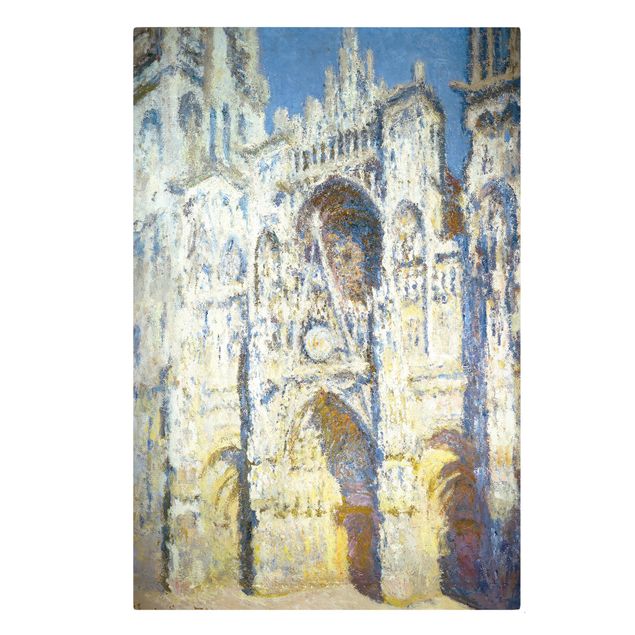 Konststilar Claude Monet - Portal of the Cathedral of Rouen