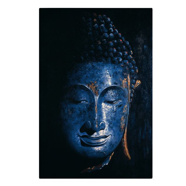 Tavlor blå Delhi Buddha