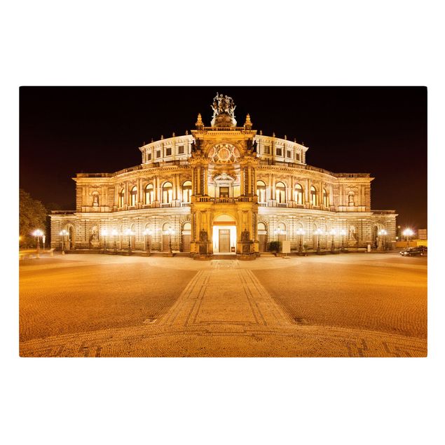Tavlor modernt Dresden Opera House