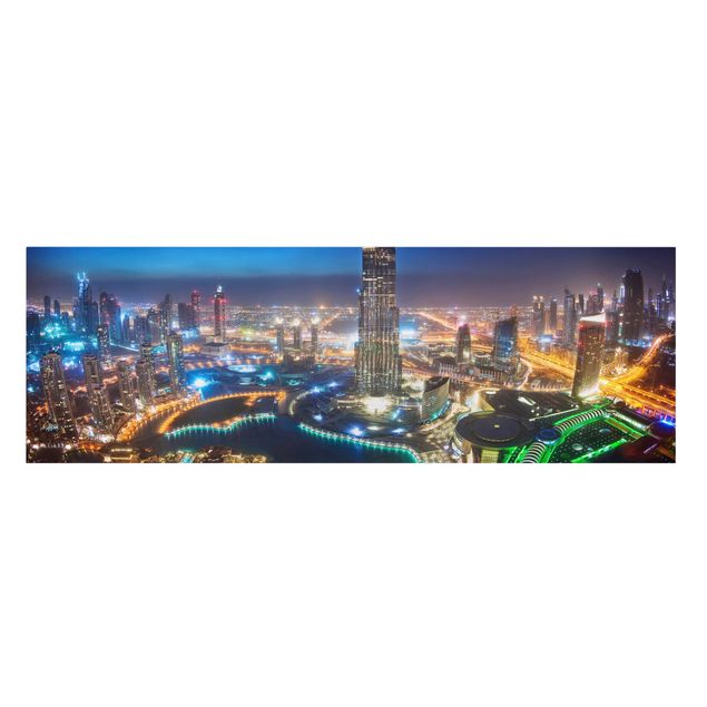 Canvastavlor Arkitektur och Skyline Dubai Marina