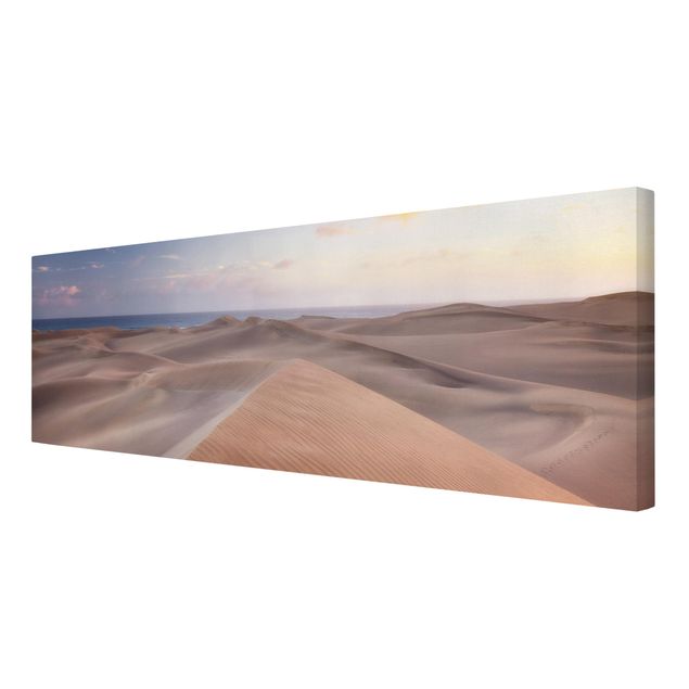 Canvastavlor landskap View Of Dunes