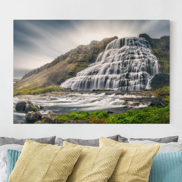 Kök dekoration Dynjandi Waterfall