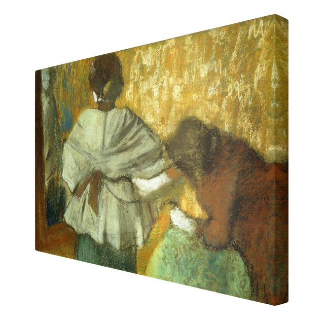 Tavlor konstutskrifter Edgar Degas - milliner