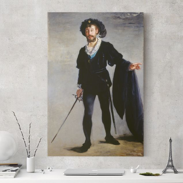 Kök dekoration Edouard Manet - Jean-Baptiste Faure in the Role of Hamlet