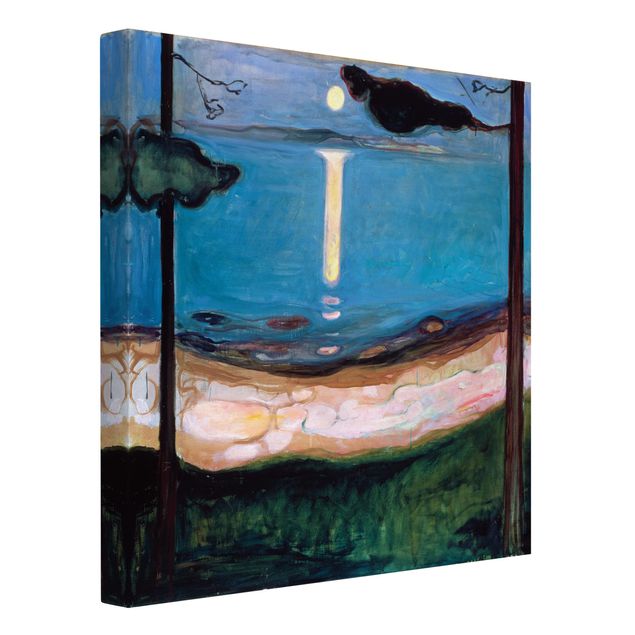 Konstutskrifter Edvard Munch - Moon Night