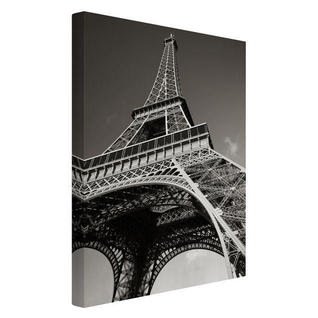 Canvastavlor Arkitektur och Skyline Eiffel tower