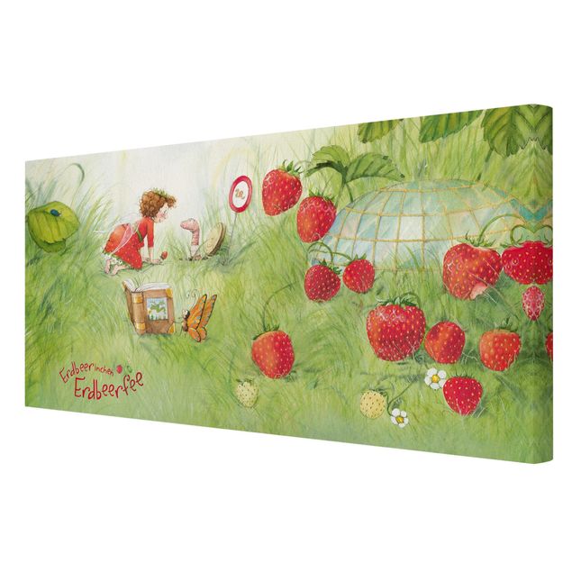 Tavlor Little Strawberry Strawberry Fairy- With Worm Home