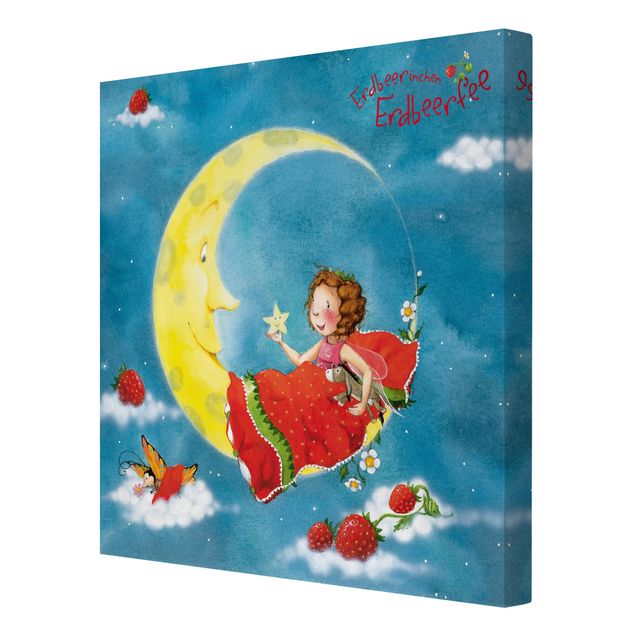 Canvastavlor Little Strawberry Strawberry Fairy - Sweet Dreams