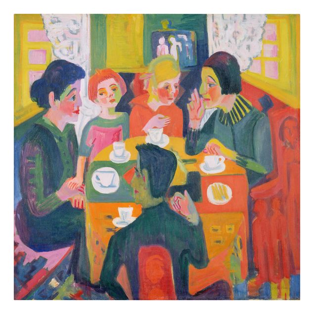 Tavlor kaffe Ernst Ludwig Kirchner - Coffee Table
