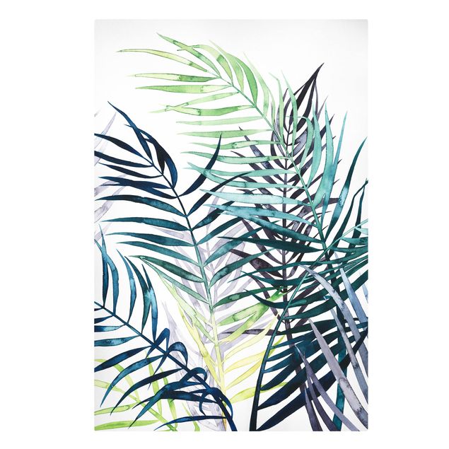 Tavlor grön Exotic Foliage - Palme