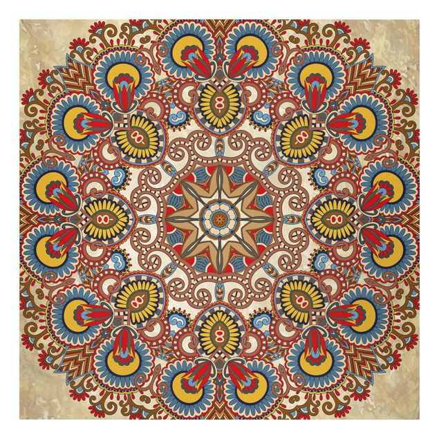 Tavlor Coloured Mandala