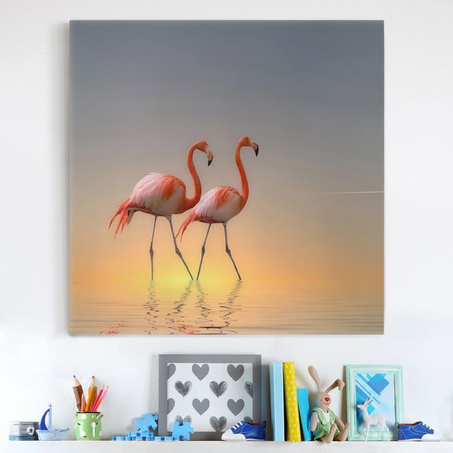 Kök dekoration Flamingo Love