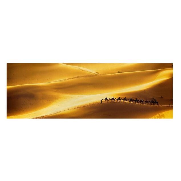 Canvastavlor landskap Golden Dunes