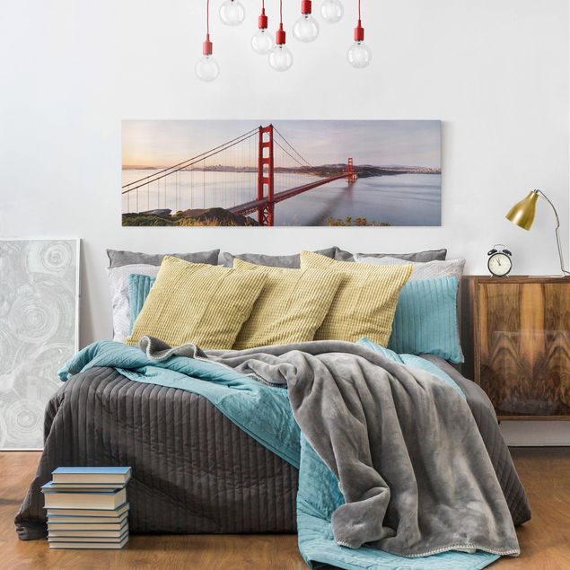Tavlor modernt Golden Gate Bridge In San Francisco