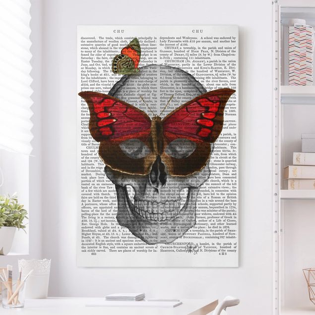 Kök dekoration Scary Reading - Butterfly Mask