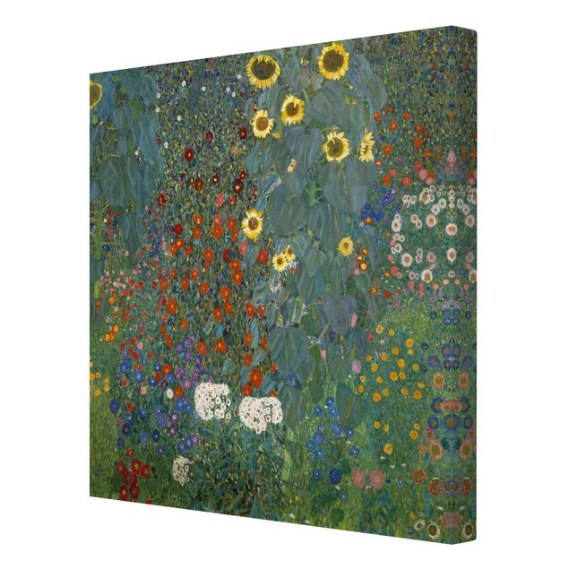 Konststilar Gustav Klimt - Garden Sunflowers