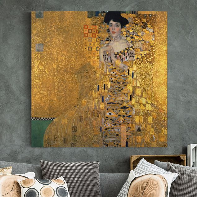 Kök dekoration Gustav Klimt - Portrait Of Adele Bloch-Bauer I