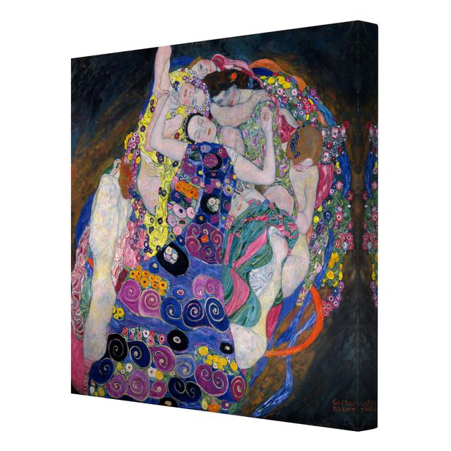 Canvastavlor konstutskrifter Gustav Klimt - The Virgin