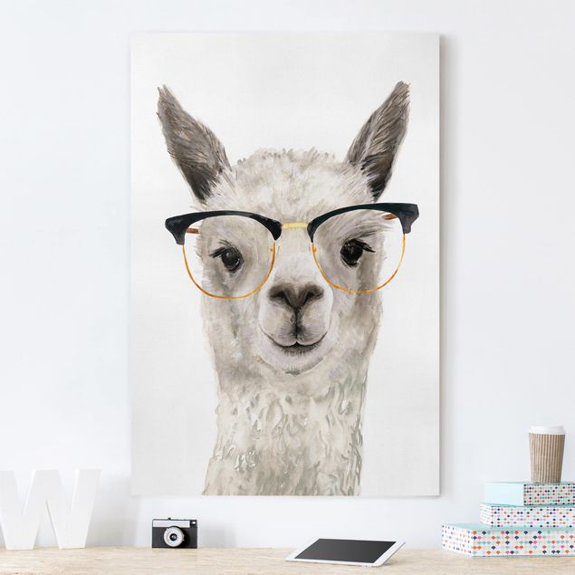 Kök dekoration Hip Lama With Glasses I