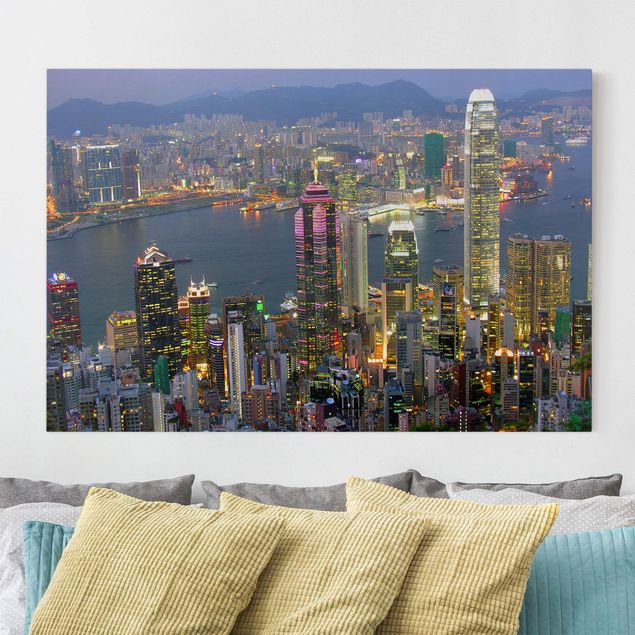 Tavlor Asien Hong Kong Skyline