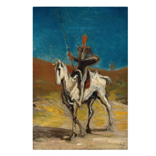 Konststilar Honoré Daumier - Don Quixote