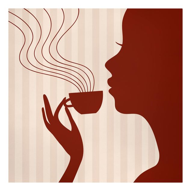 Canvastavlor Hot Coffee