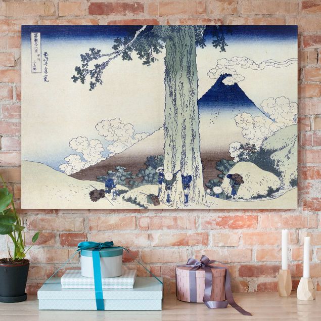 Kök dekoration Katsushika Hokusai - Mishima Pass In Kai Province