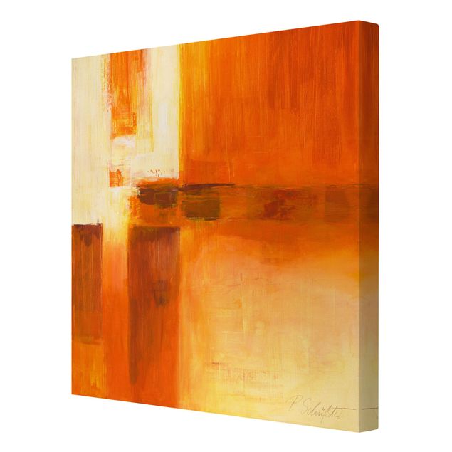 Tavlor Petra Schüssler Composition In Orange And Brown 01