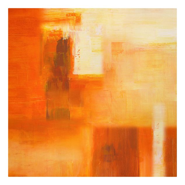 Tavlor brun Composition In Orange And Brown 02