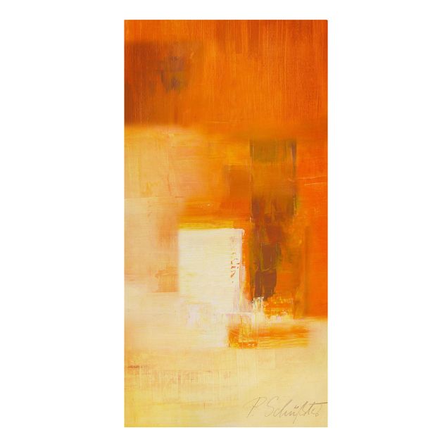 Tavlor brun Composition In Orange And Brown 03