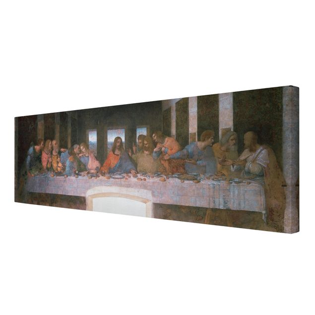 Canvastavlor konstutskrifter Leonardo Da Vinci - The last Supper