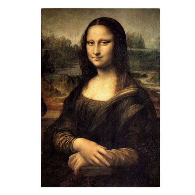 Konstutskrifter Leonardo da Vinci - Mona Lisa